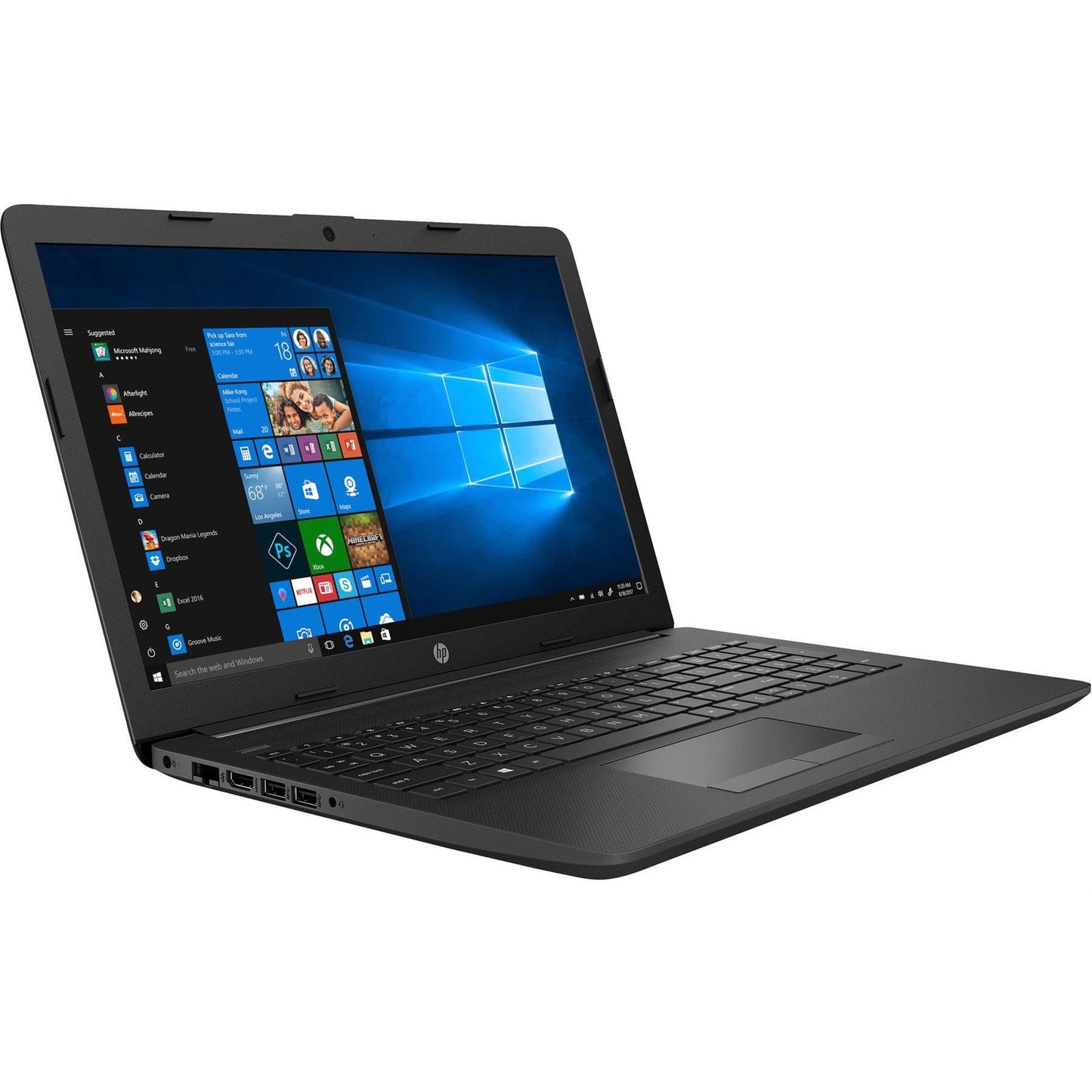 HP NOTEBOOK 250 G7 WINDOWS 11 LAPTOP INTEL I5 8GB RAM 256GB SSD 15.6" HD WEBCAM BT - VERY GOOD REFURBISHED
