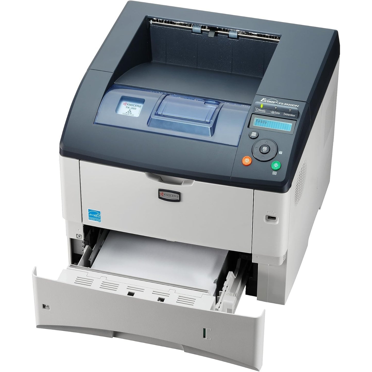 KYOCERA FS-3920DN A4 AUTO DUPLEX NETWORK USB FAST 40PPM A4 MONO LASER PRINTER      - GOOD - REFURBISHED