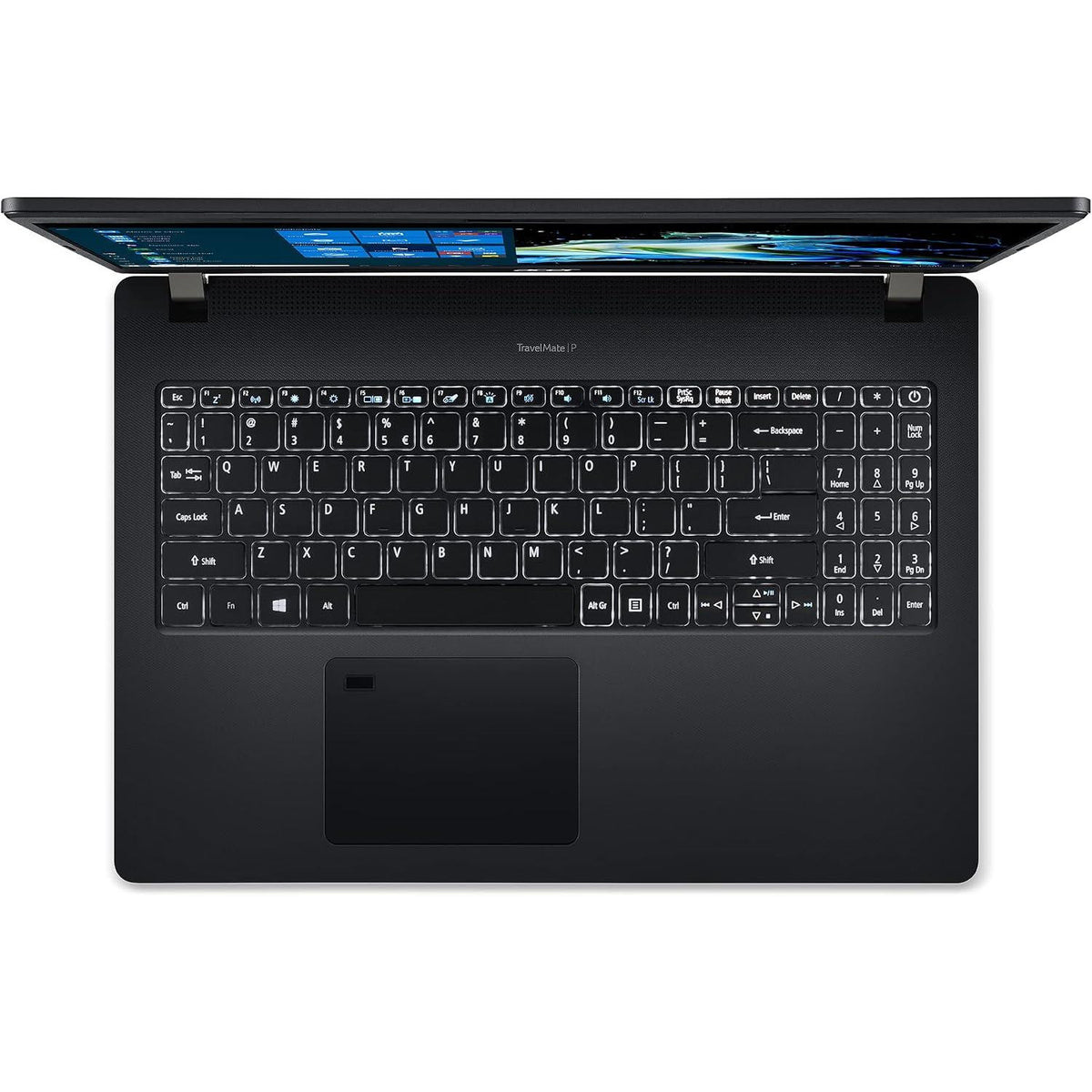 Acer TravelMate P215-52 Windows 11 Laptop i3 8GB RAM 128GB SSD 15" FHD Webcam Backlit Keyboard WiFi BT - Very Good - Refurbished