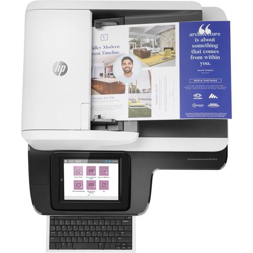 HP SCANJET ENTERPRISE FLOW N9120 FLATBED ADF 600 DPI 120PPM 200-SHEET ADF USB SCANNER   -   GOOD - REFURBISHED