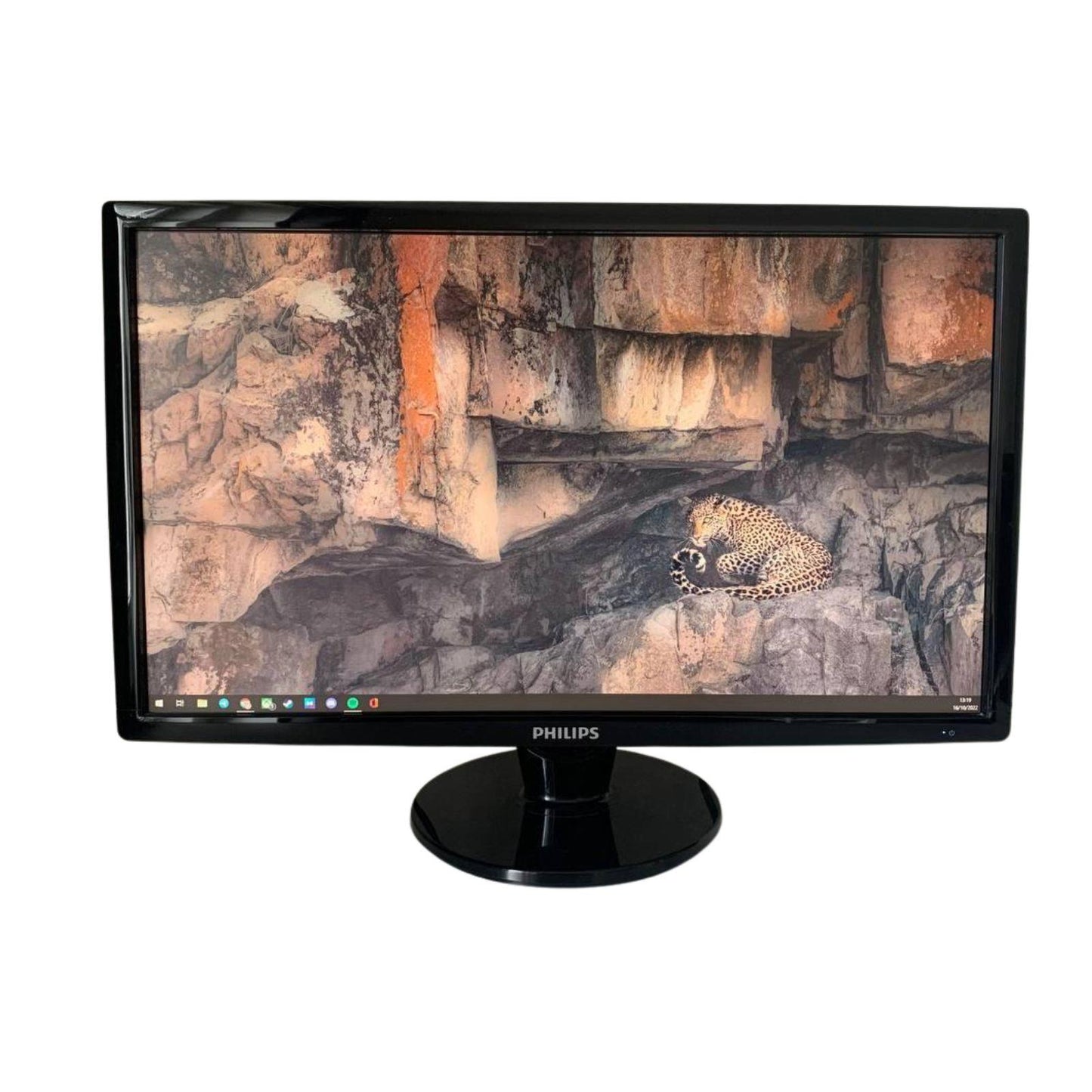 PHILIPS 244E1 24" FHD 1920X1080 LED MONITOR HDMI DVI VGA PORT / WITHOUT STAND MONITOR FOR HOME & OFFICE USE    -  GOOD REFURBISHED