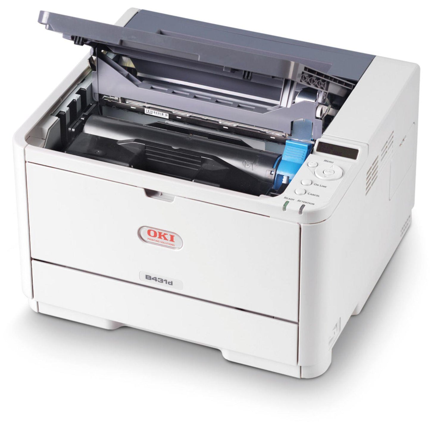 OKI B431DN DUPLEX USB NETWORK LED HIGH-SPEED 38PPM 1200DPI A4 MONO LASER PRINTER   -   VERY GOOD - REFURBISHED
