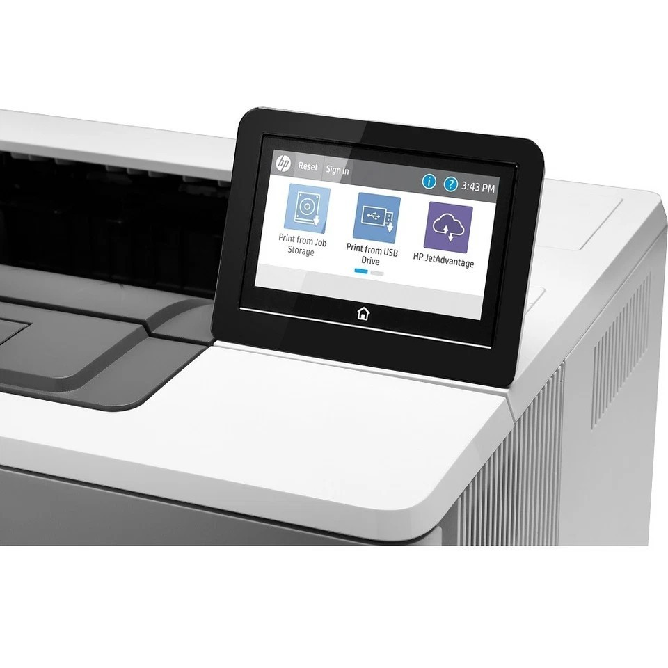 HP LASERJET ENTERPRISE E50045 DUPLEX NETWORK FAST 45PPM A4 MONO LASER PRINTER   -    GOOD - REFURBISHED