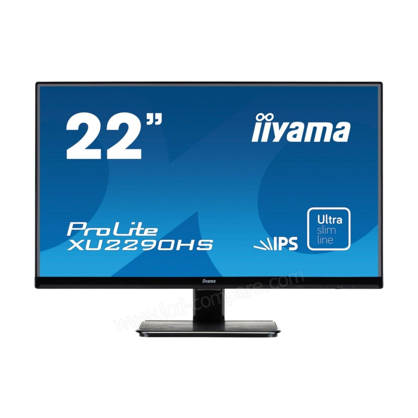 IIYAMA XU2290HS PC MONITOR 22" IPS LED FHD 1920X1080 HDMI VGA DVI PORT 4 M/S OFFICE, CCTV, GAMING, HOME MONITOR   -   GOOD REFURBISHED