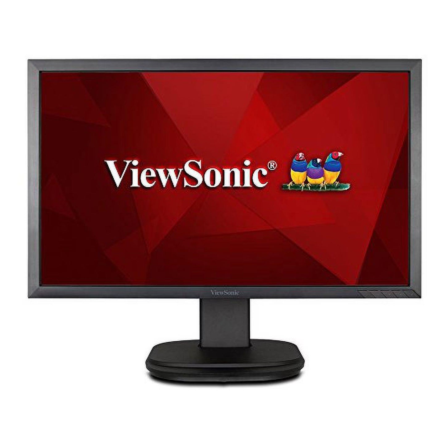 VIEWSONIC VG2439M 24" FHD 1920X1080 LED MONITOR DP VGA DVI PORT / WITHOUT STAND MONITOR FOR HOME & OFFICE USE   -  GOOD REFURBISHED