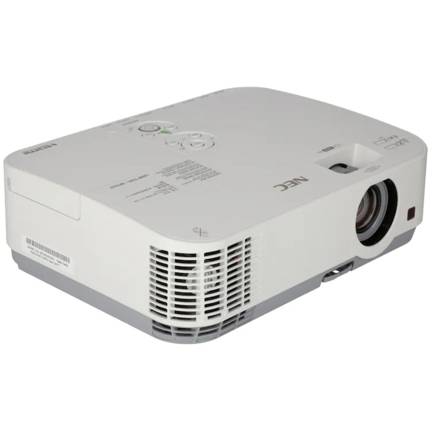 NEC ME301X LCD 3000 LUMENS XGA DUAL HDMI NETWORK OFFICE CLASSROOM HD PROJECTOR   -    GOOD - REFURBISHED