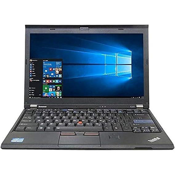 Lenovo Thinkpad X220 Windows 11 Laptop 12" Intel Core I7 8GB RAM 500GB Storage HD Webcam, BT, Wifi, -  Good - Refurbished