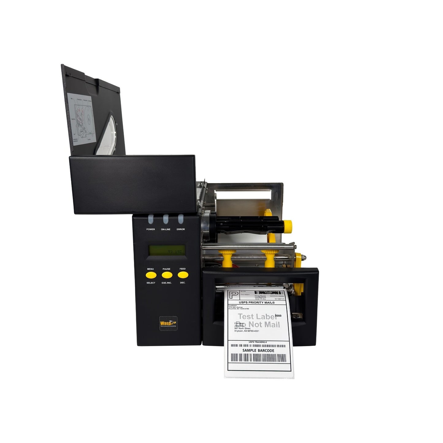 WASP WPL606 THERMAL TRANSFER & DIRECT INDUSTRIAL 203DPI LABEL BATCH 4X6 PRINTER    -    GOOD - REFURBISHED