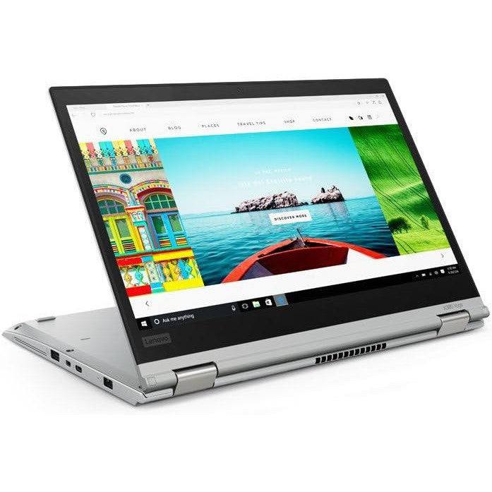 LENOVO YOGA X380 2 IN 1 WINDOWS 11 LAPTOP INTEL I5-8250U 8GB RAM 256GB SSD 13.3" HD WEBCAM BT BACKLIT TOUCHSCREEN - VERY GOOD REFURBISHED