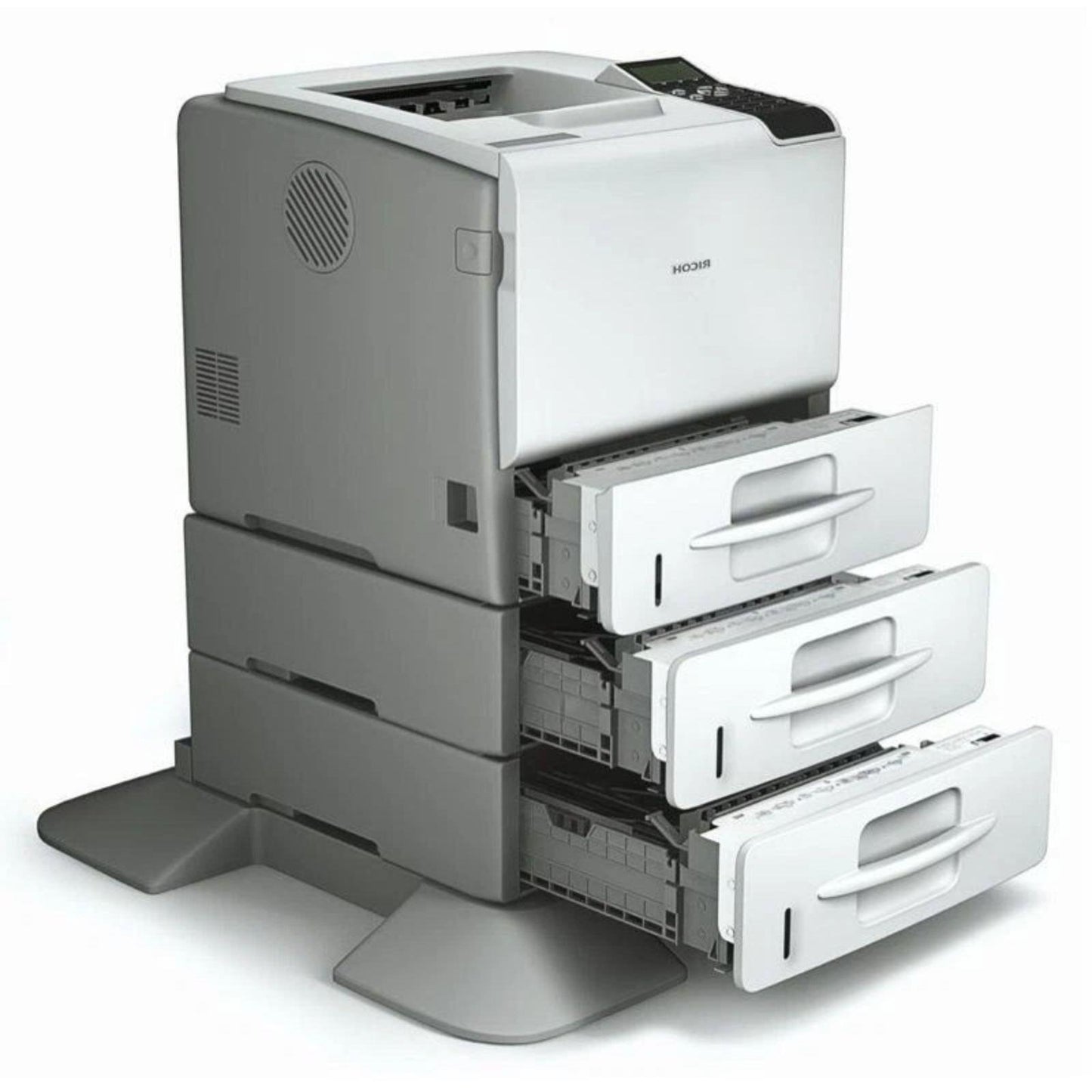 RICOH SP 5210N NETWORK USB ULTRA FAST 50PPM WORKGROUP A4 MONO LASER PRINTER   -   GOOD REFURBISHED