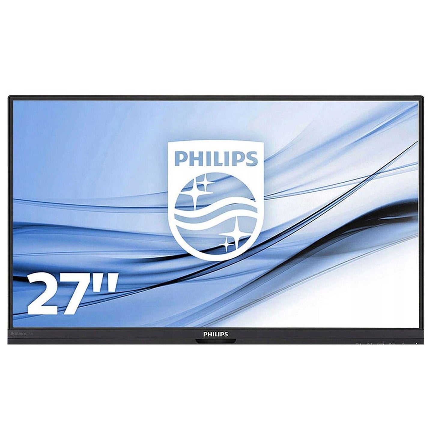 PHILIPS 272B7QU 27" QHD 2560X1440 IPS LED MONITOR DISPLAY PORT HDMI / NO STAND MONITOR FOR HOME & OFFICE USE    -  GOOD REFURBISHED