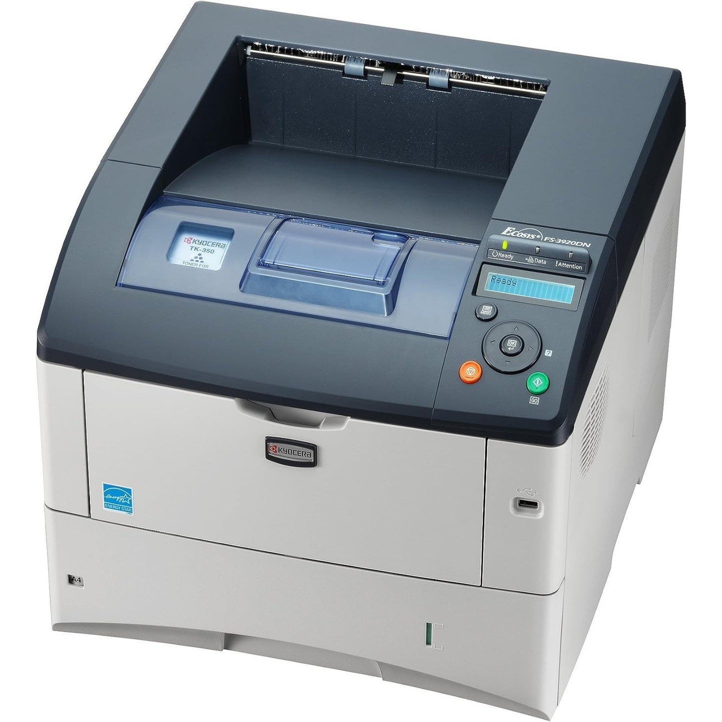 KYOCERA FS-3920DN A4 AUTO DUPLEX NETWORK USB FAST 40PPM A4 MONO LASER PRINTER      - GOOD - REFURBISHED