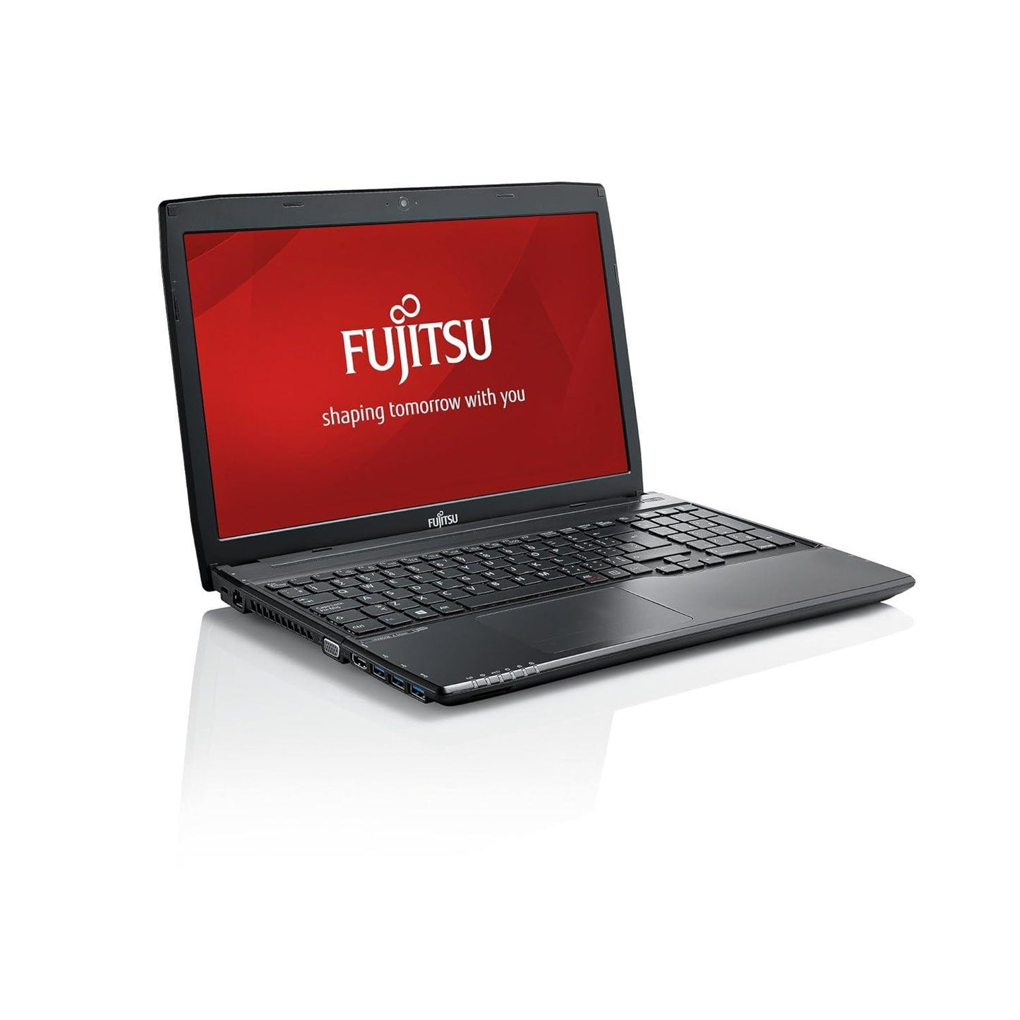 Fujitsu Lifebook A544 Windows 11 Laptop 15" Intel Core I5 8GB RAM 500GB Storage HD Webcam, DVD, BT, Wifi, -  Good - Refurbished