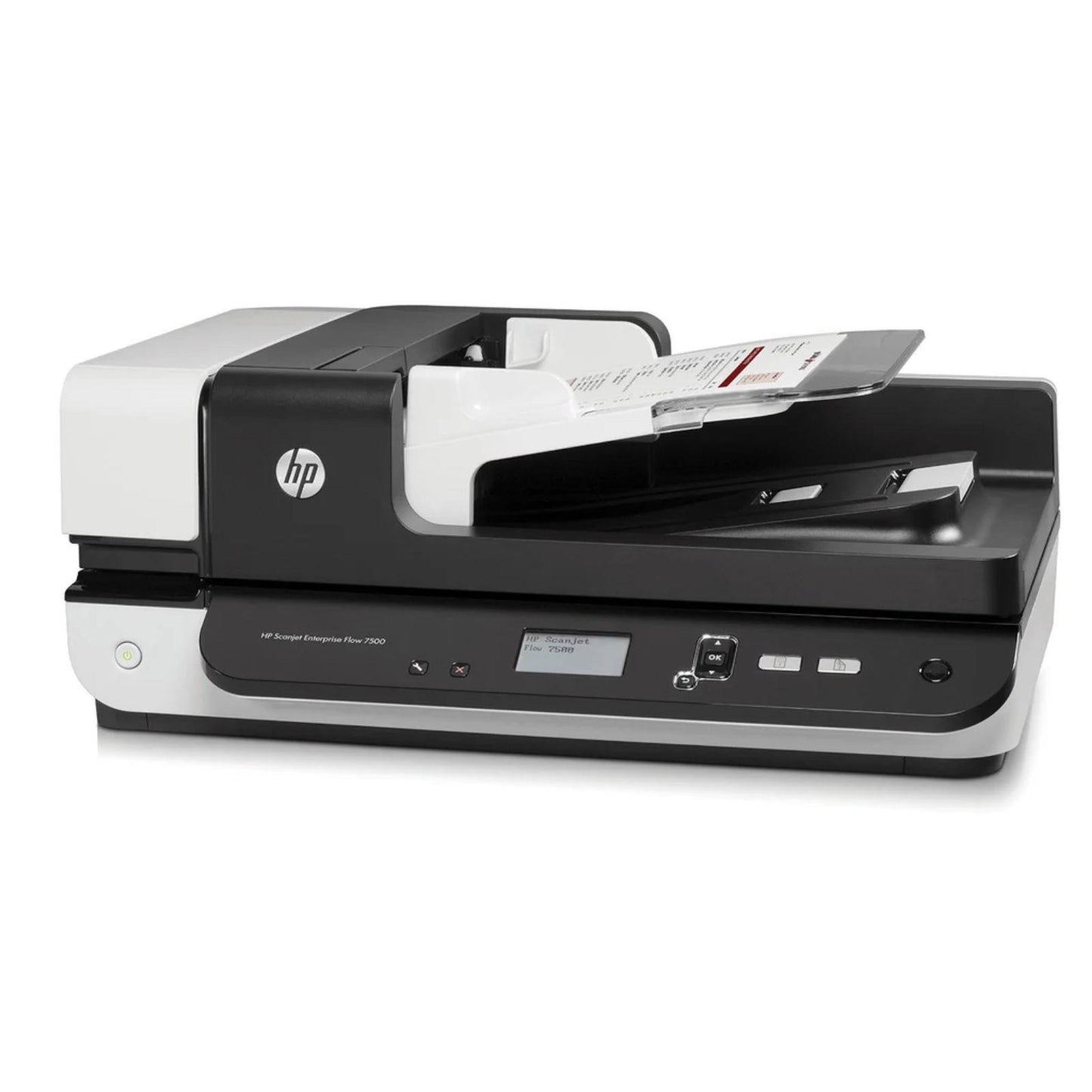 HP L2725B SCANJET ENTERPRISE FLOW 7500 A4 FLATBED & SHEETFED ADF SCANNER W/ PSU HOME/OFFICE - GOOD REFURBISHED