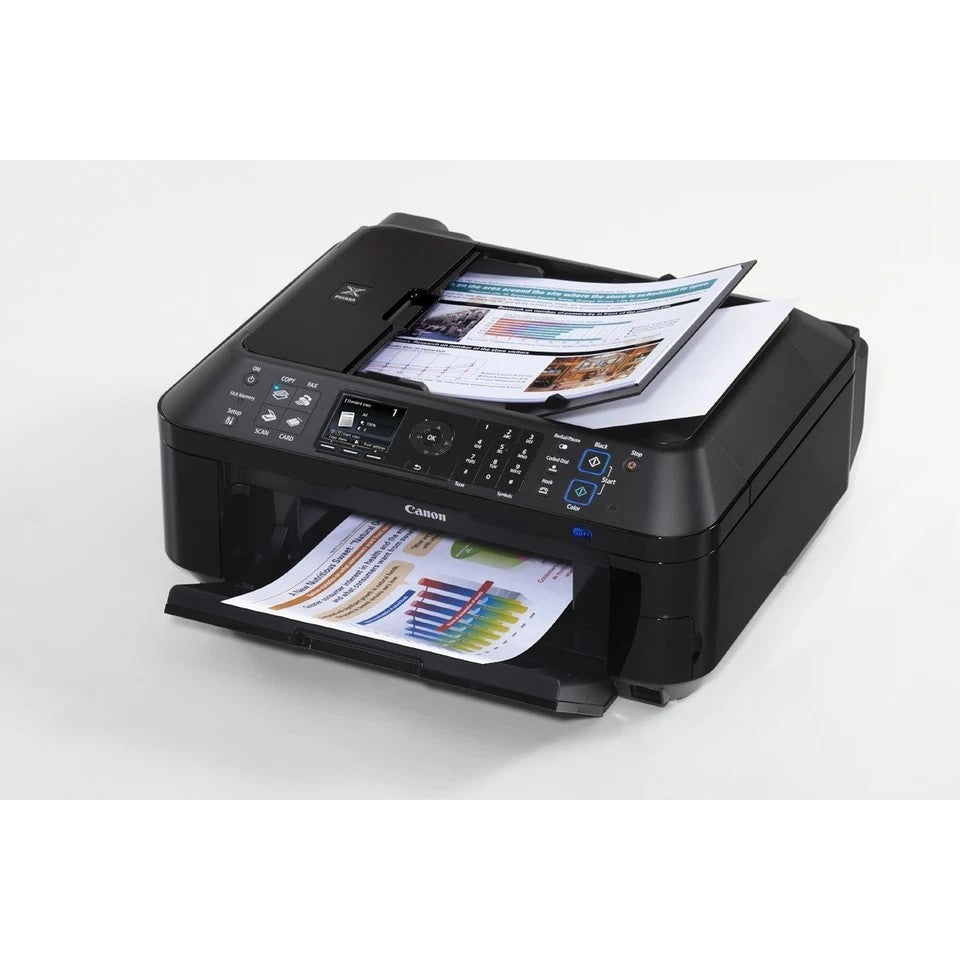 CANON PIXMA MX420 WIRELESS ADF COMPACT HOME ALL-IN-ONE A4 INKJET PHOTO PRINTER   -   GOOD - REFURBISHED