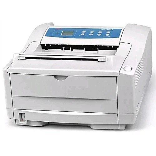 OKI B4350 USB PARALLEL FAST 22PPM COMPACT DESKTOP A4 MONO LASER PRINTER 01145301   -    GOOD - REFURBISHED