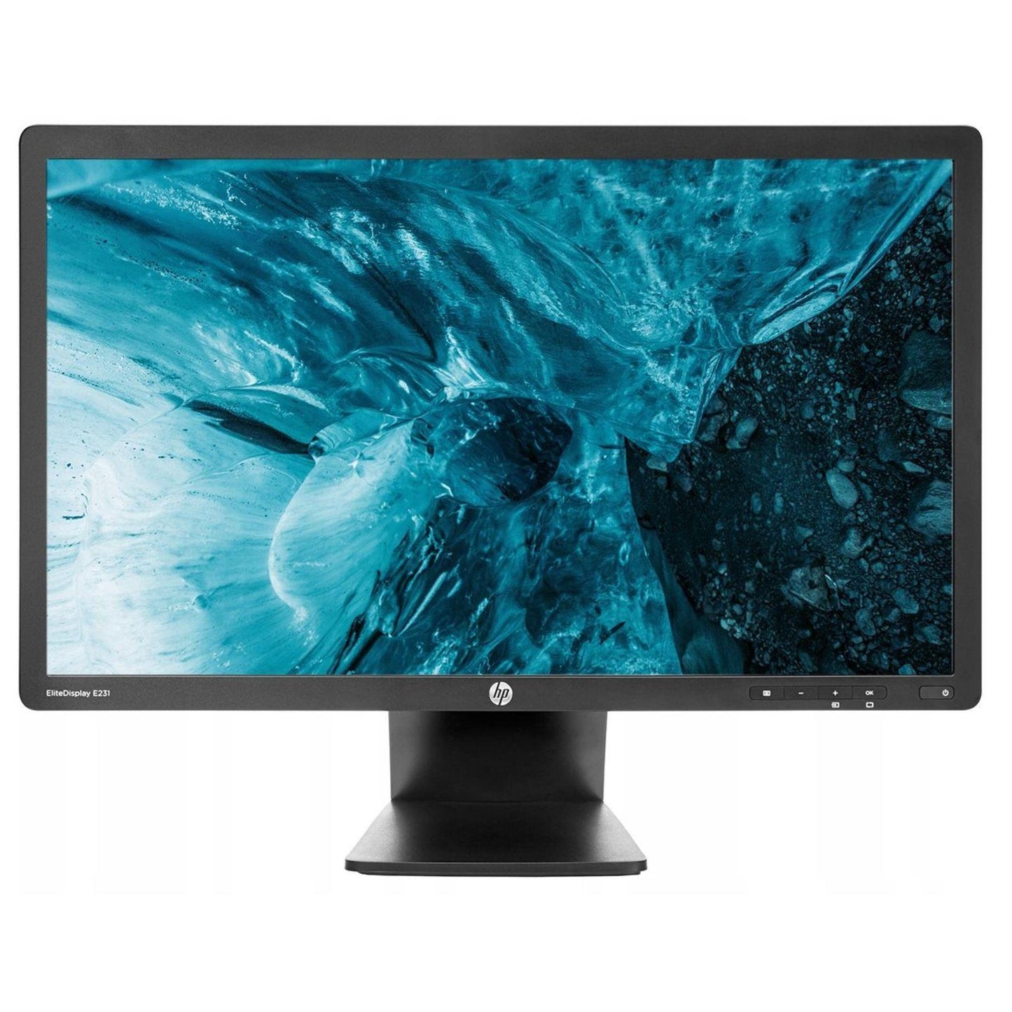HP E231 23" FHD 1920X1080 LED MONITOR DISPLAY PORT VGA HDMI WITHOUT STAND MONITOR FOR HOME & OFFICE USE   -  GOOD REFURBISHED