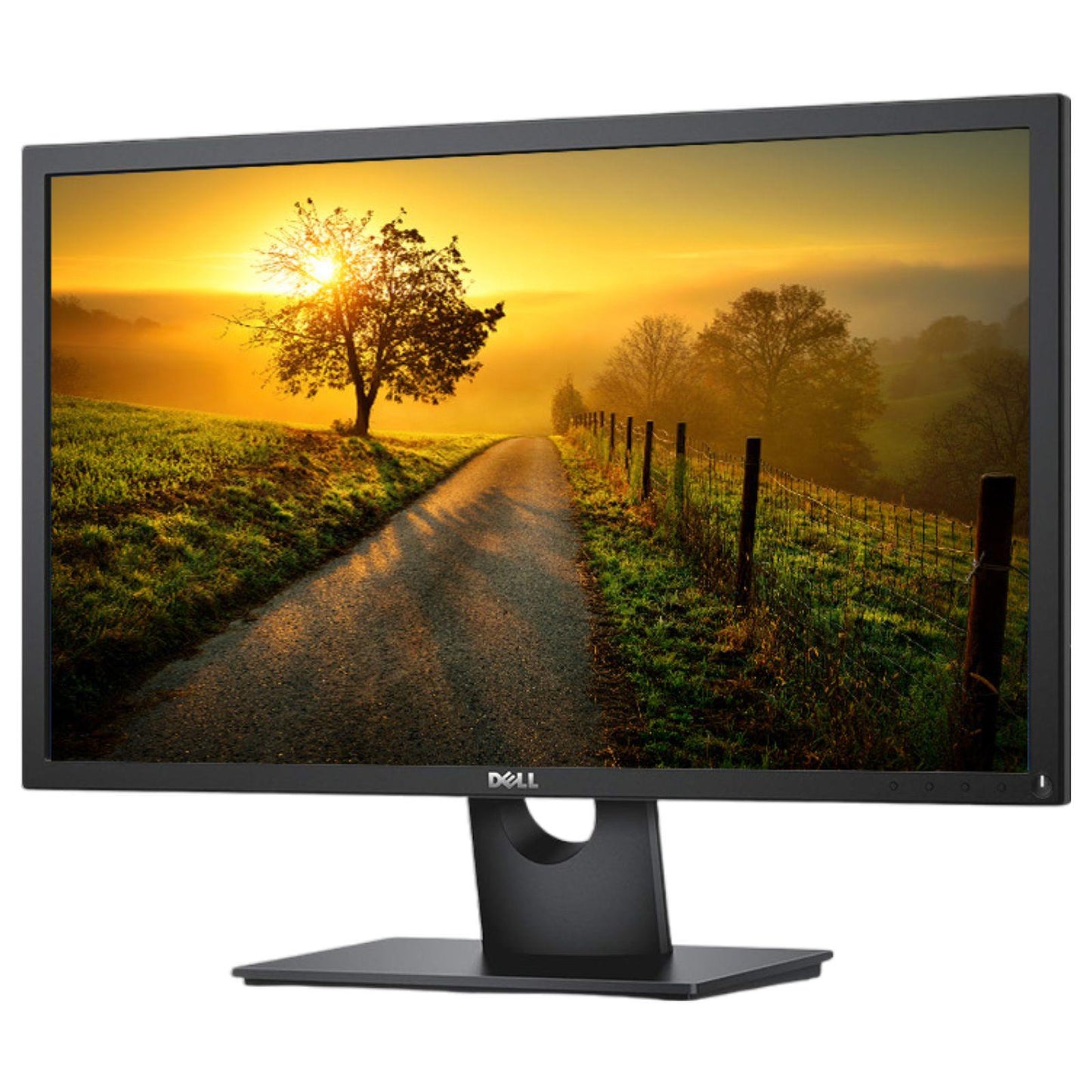 DELL E2417H 24 INCH FULL HD LED MONITOR, 1920X1080 DISPLAY, DISPLAYPORT & VGA CONNECTIVITY, WITHOUT STAND    -  GOOD REFURBISHED