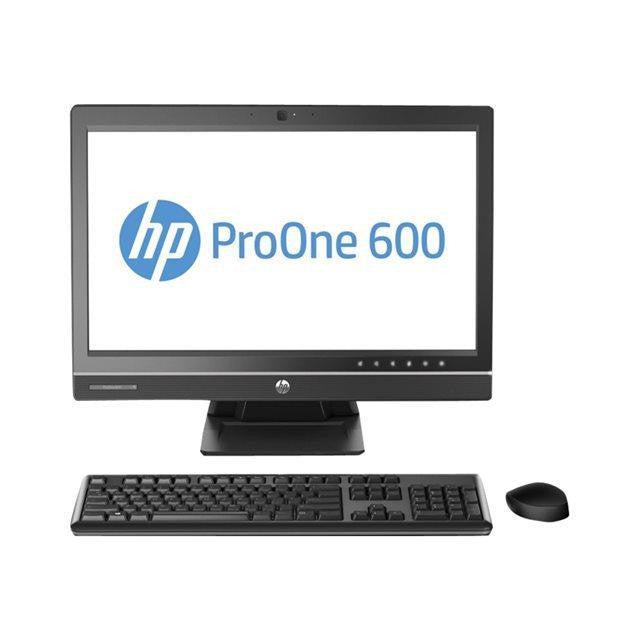 HP PROONE 600 G1 AIO WINDOWS 11 PC INTEL CORE I3 8GB RAM 128GB SSD 21.5" FHD WEBCAM USB DP PORT - GOOD - REFURBISHED