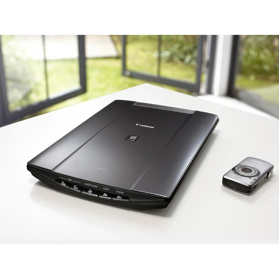 CANON CANOSCAN LIDE 210 4800X4800 DPI DESKTOP USB POWERED A4 MOBILE SCANNER    - GOOD - REFURBISHED