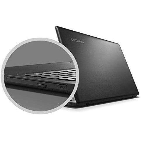 LENOVO IDEAPAD 110-15IBR WINDOWS 11 LAPTOP INTEL CELERON 4GB RAM 128GB SSD 15.6" HD WEBCAM, BT, WIFI, OPTICAL DRIVE - VERY GOOD - REFURBISHED