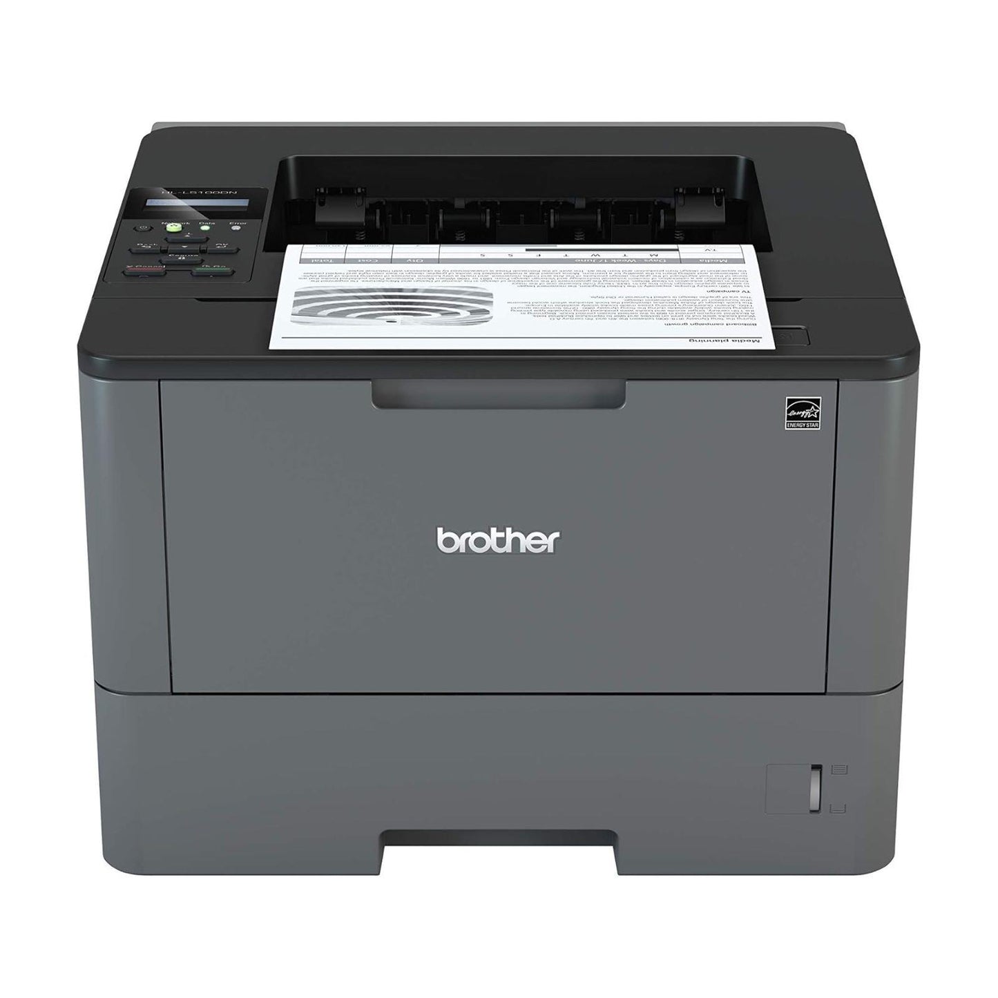 BROTHER HL-L5100DN A4 MONOCHROME 1200 DPI USB 2.0, ETHERNET DUPLEXING LASER PRINTER  -  GOOD - REFURBISHED