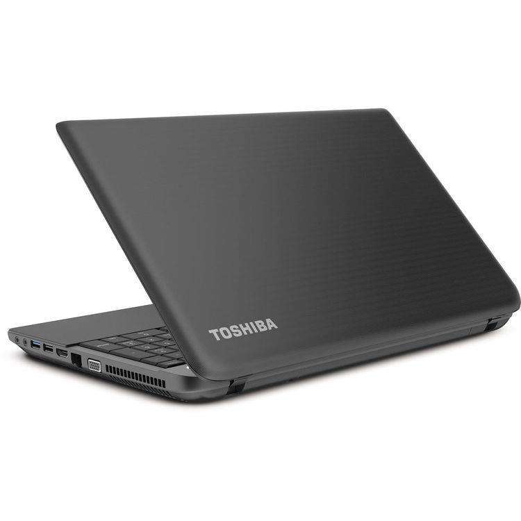 TOSHIBA SATELLITE PRO C55-A WINDOWS 11 LAPTOP INTEL CELERON 500GB HDD 15.6" HD WEBCAM BT DVD - VERY GOOD REFURBISHED