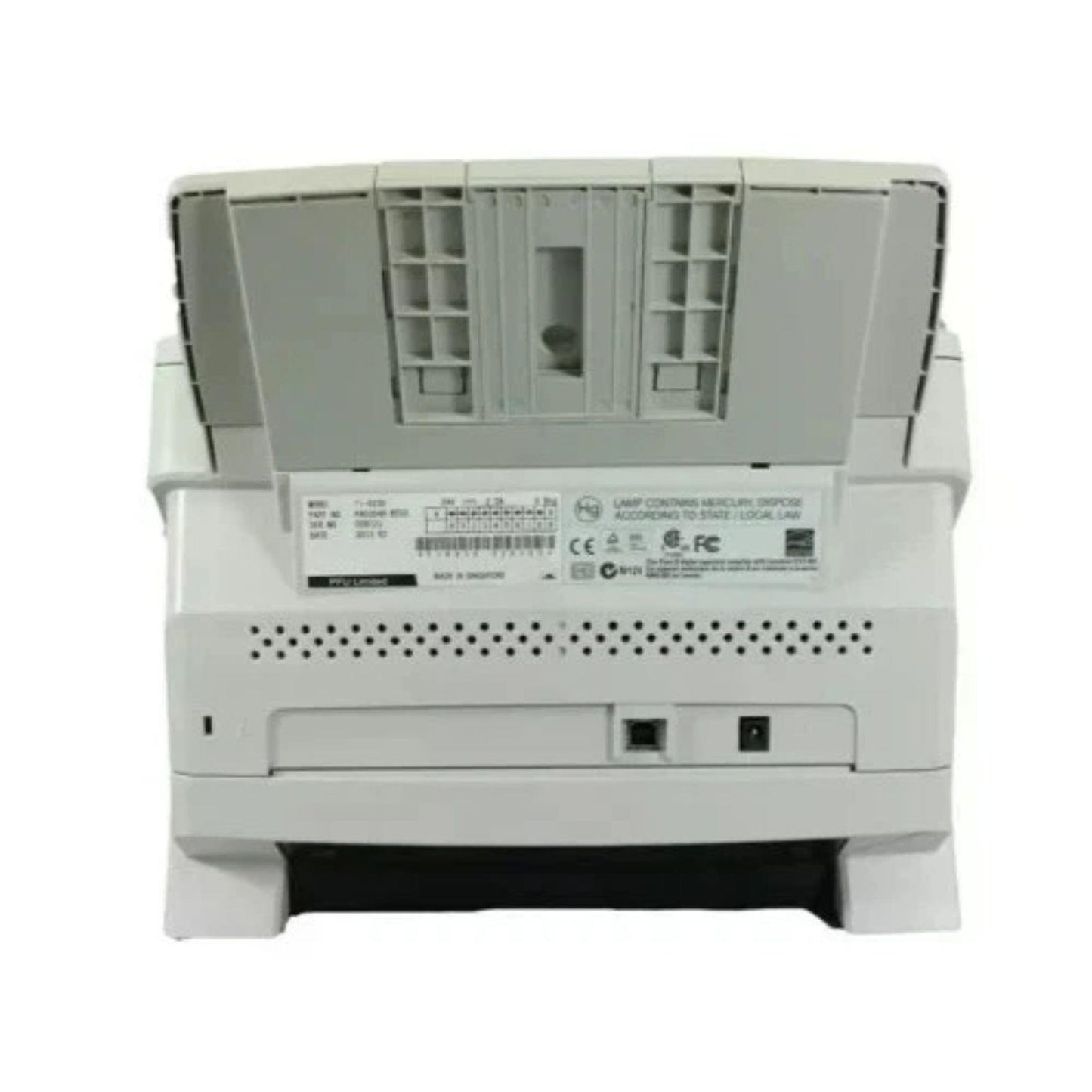 FUJITSU FI-6230 HIGH SPEED DUPLEX DOCUMENT 40PPM USB 600 DPI A4 SCANNER WITH FLATBED & TRAYS  -  GOOD - REFURBISHED