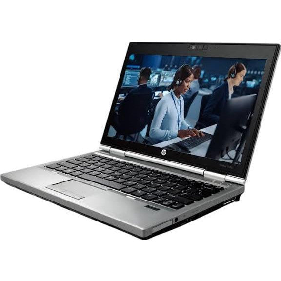 HP EliteBook 2570P Windows 11 Laptop Intel Core i5 120GB SSD 12" HD Webcam DVD WiFi BT -  Good Refurbished