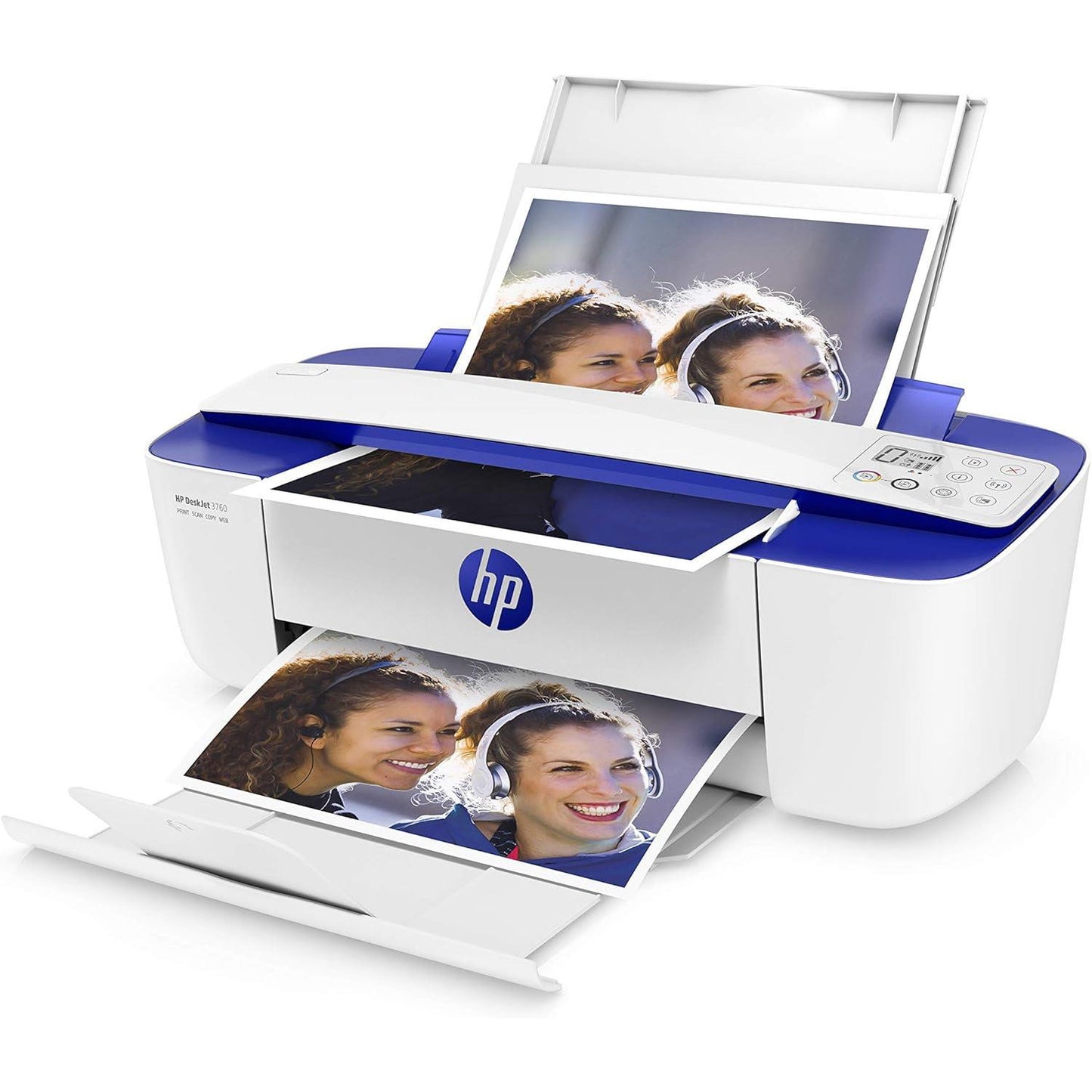 HP DESKJET 3760 COLOR INKJET ALL-IN-ONE PRINTER 8PPM WIFI/USB HOME OFFICE