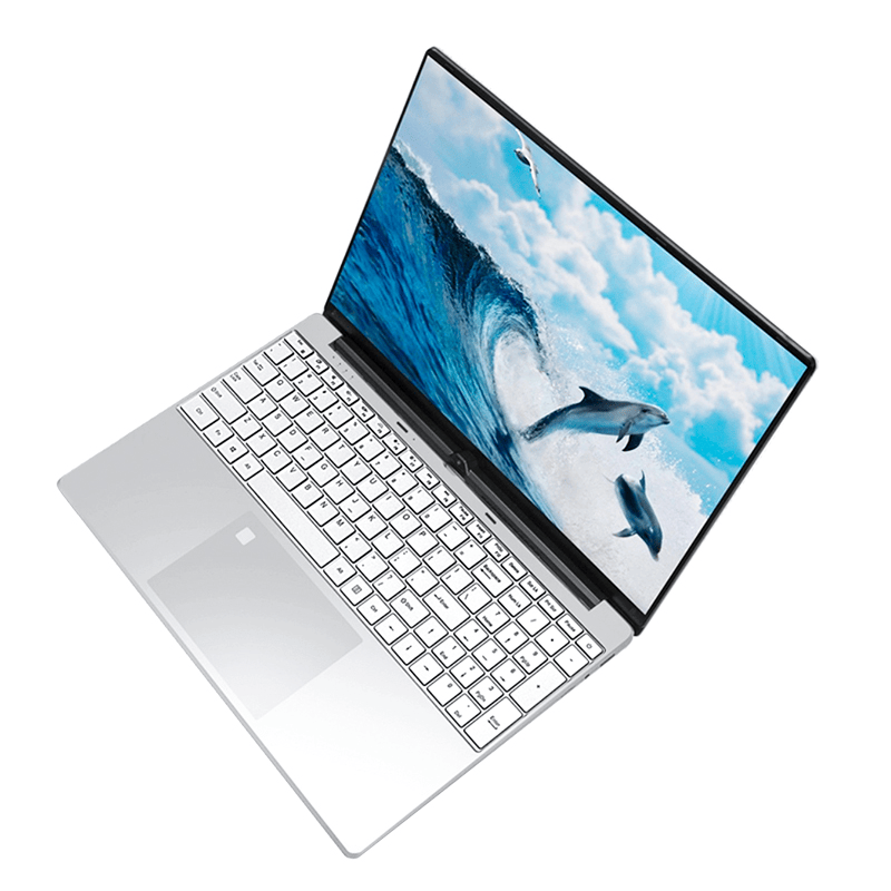 Windows 11 Laptop Intel Celeron J3455 8GB RAM 128GB SSD 15" HD Webcam WiFi BT Colour Silver - Very Good - Refurbished