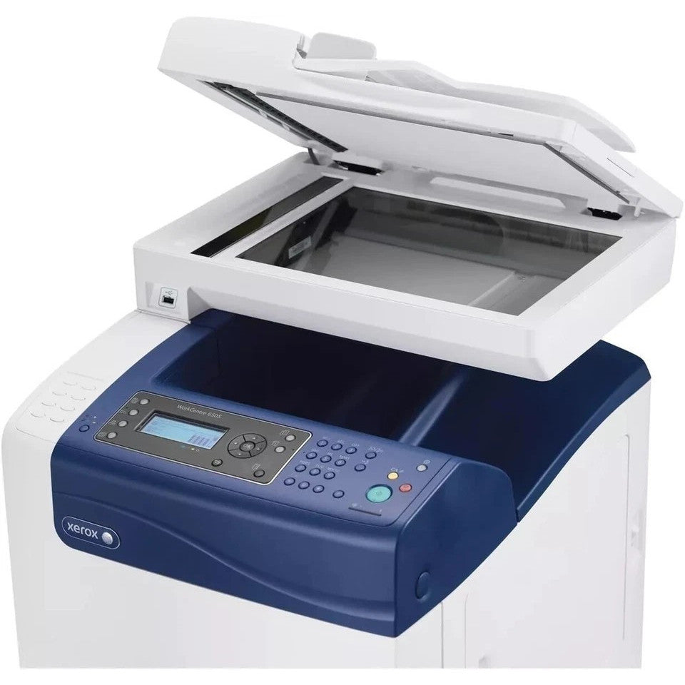 XEROX WORKCENTRE 6505N A4 COLOR LASER PRINTER 6505V_N MULTIFUNCTION + 100% TONER    - GOOD - REFURBISHED