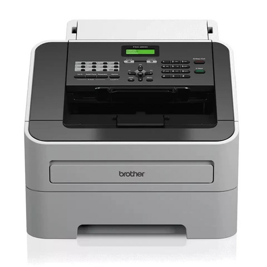 BROTHER FAX-2840 A4 MONO LASER FAX AIO MACHINE WITH TONER 33.6KBPS MODEM 22CPM    -   VERY GOOD - REFURBISHED