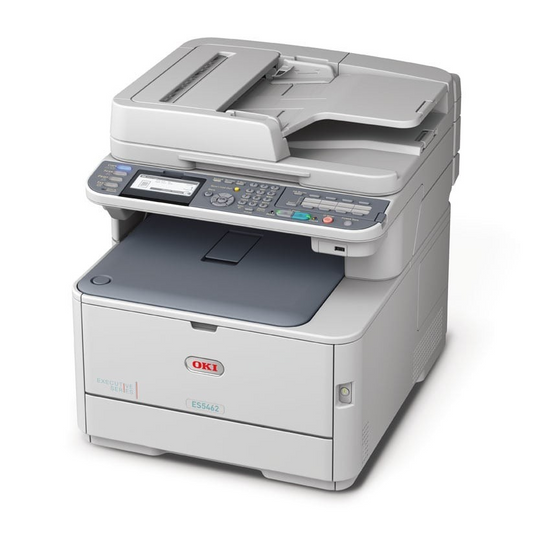 OKI ES5462W MULTIFUNCTION PRINTER DUPLEX ADF A4 COLOR BUSINESS WORKSTATION   - GOOD  -  REFURBISHED