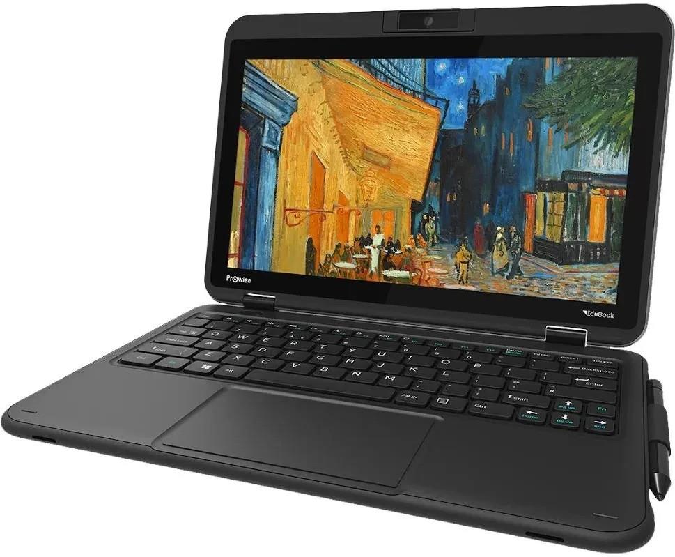 EDUBOOK 360 TOUCHSCREEN WINDOWS 11 LAPTOP 2 IN 1 TABLET LAPTOP INTEL CELERON 64GB SSD