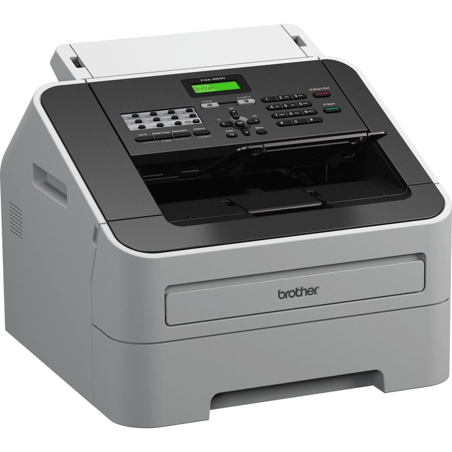 BROTHER FAX-2940 MONOCHROME LASER FAX PRINTER AUTO DOCUMENT FEEDER 24PPM