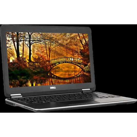 Dell Latitude E7250 Windows 11 Laptop 11" Intel I5 8GB RAM 128GB SSD HD Webcam - Very Good - Refurbished