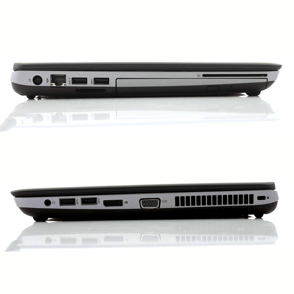 HP PROBOOK 640 G1 WINDOWS 11 LAPTOP 14" INTEL CORE I3 8GB RAM 128GB SSD  WEBCAM, WIFI, BT -  VERY GOOD – REFURBISHED