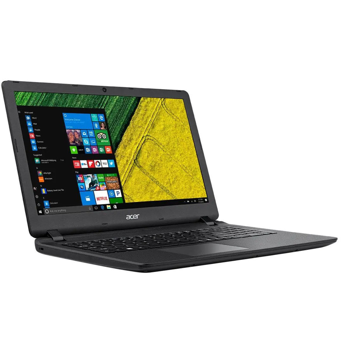 Acer Aspire ES15 ES1-572 Windows 11 Laptop 15" Intel Core I3 8GB RAM 128GB SSD HD Webcam, DVD, BT, Wifi - Very Good - Refurbished