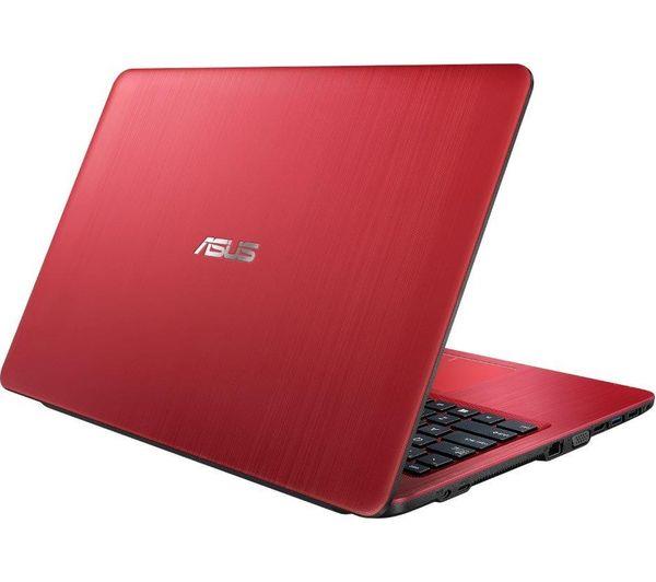 Asus VivoBook X540SA Windows 11 Laptop Pentium N3700 1TB Storage 15" HD Webcam DVD Wifi BT Colour Red - Very Good - Refurbished