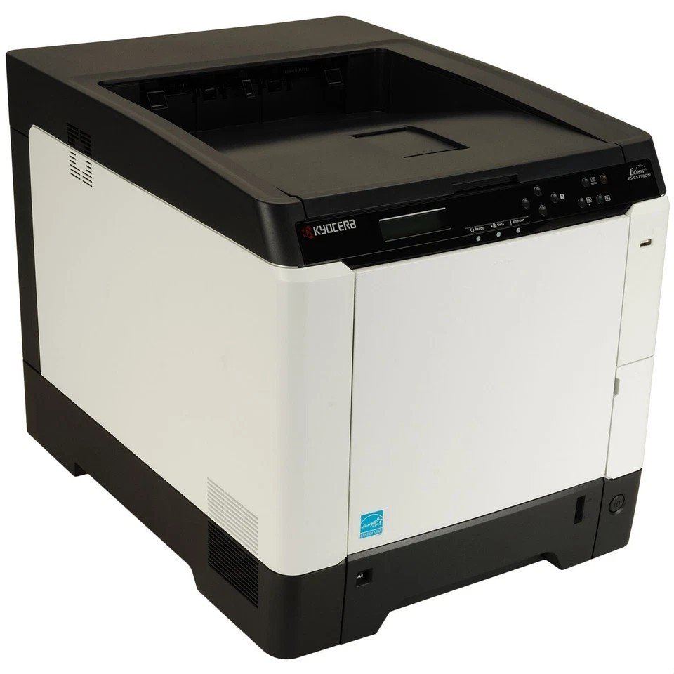 KYOCERA FS-C5250DN DUPLEX NETWORK WORKGROUP 9600DPI FAST A4 COLOR LASER PRINTER   -     GOOD - REFURBISHED