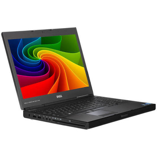 Dell Precision M4600 Windows 11 Laptop Intel I7 16GB RAM 128GB SSD 15" HD Webcam, Optical Drive, Backlit, Bt, Wifi - Good - Refurbished