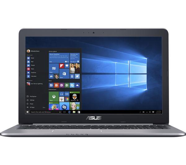 Asus K501UB Windows 11 Laptop Intel i7 12GB RAM 1TB Storage 15" HD Webcam WiFi BT Colour Gray - Very Good - Refurbished