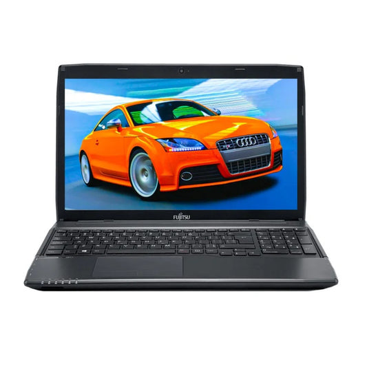 Fujitsu Lifebook A544 Windows 11 Laptop 15" Intel Core I5 8GB RAM 120GB SSD HD Webcam, DVD, BT, Wifi, -  Good - Refurbished