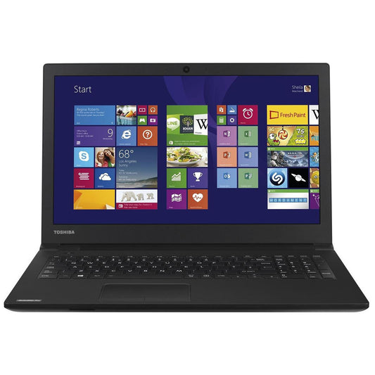 TOSHIBA SATELLITE PRO R50-B-12W WINDOWS 11 LAPTOP INTEL I3 8GB RAM 128GB SSD 15.6" HD WEBCAM, OPTICAL DRIVE, BT, WIFI - VERY GOOD - REFURBISHED