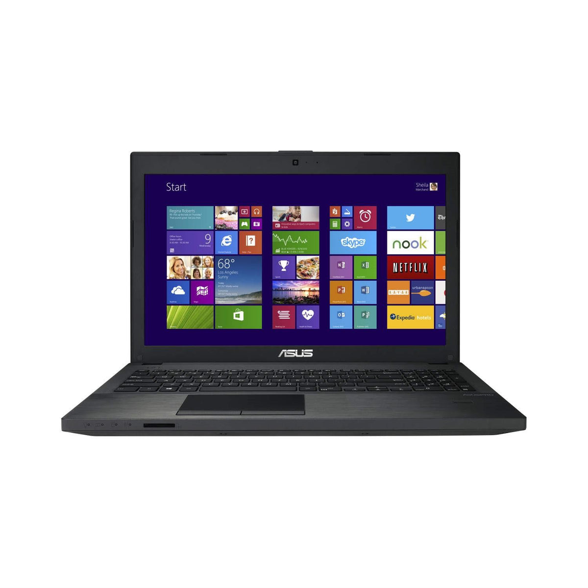 Asus PU551LA Windows 11 Laptop Intel i7 8GB RAM 256GB SSD 15" HD Webcam DVD WiFi BT  - Very Good Refurbished