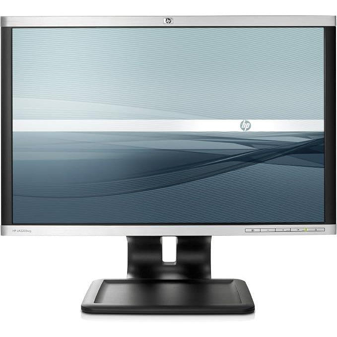 HP LA2205WG 22" WSXGA+ 1680X1050 LED MONITOR DP DVI VGA PORT / WITHOUT STAND MONITOR FOR HOME & OFFICE USE   -  GOOD REFURBISHED