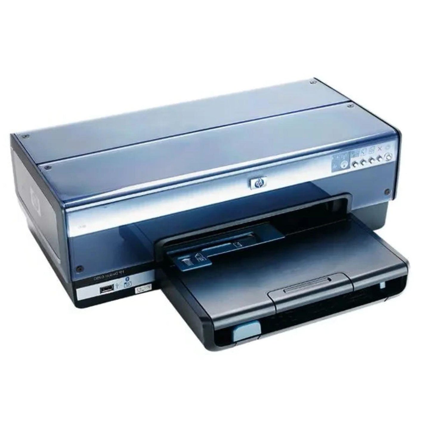 HP DESKJET 6980DN DUPLEX NETWORK A4 COLOR INKJET PRINTER C8969F - NO OUTPUT TRAY   -   USED