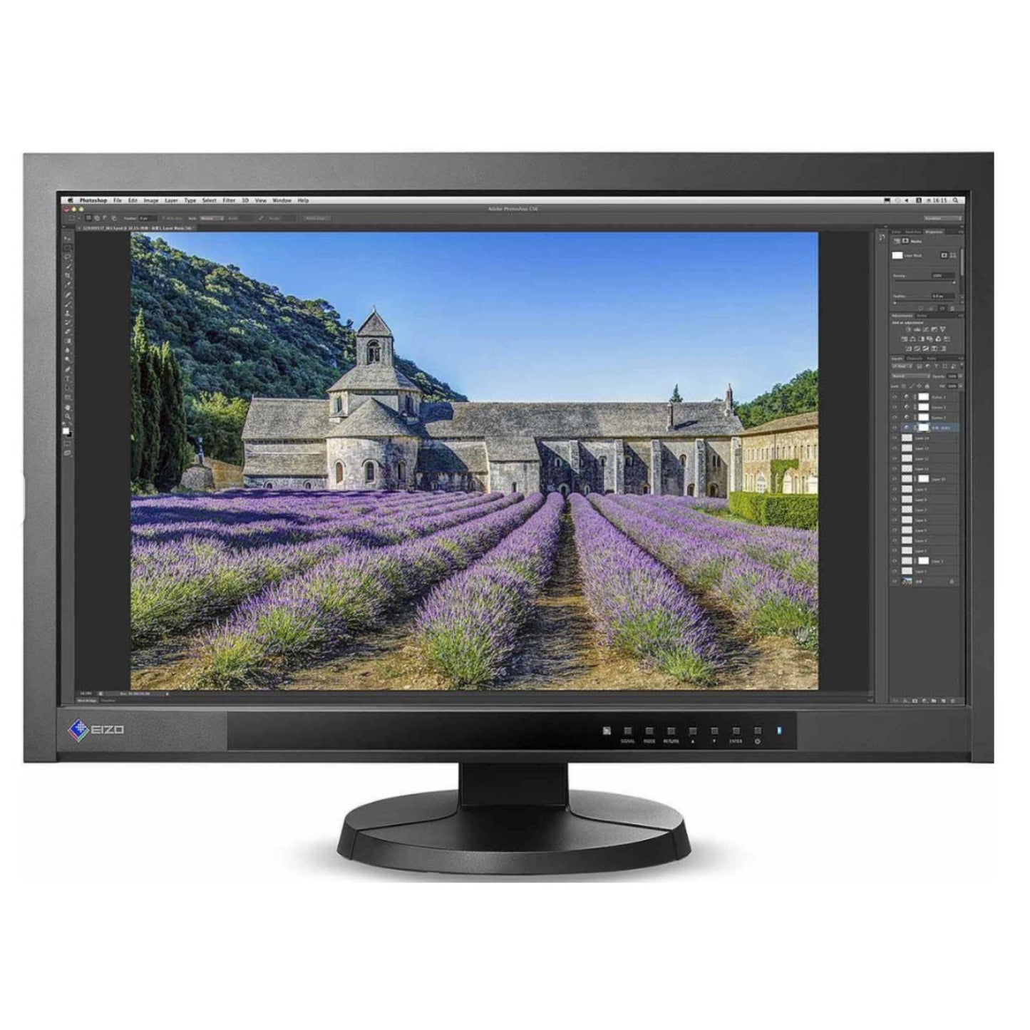 EIZO CX271 27" QHD 2560X1440 LCD MONITOR BLACK DP DVI HDMI PORT / WITHOUT STAND MONITOR FOR HOME & OFFICE USE    -  GOOD REFURBISHED