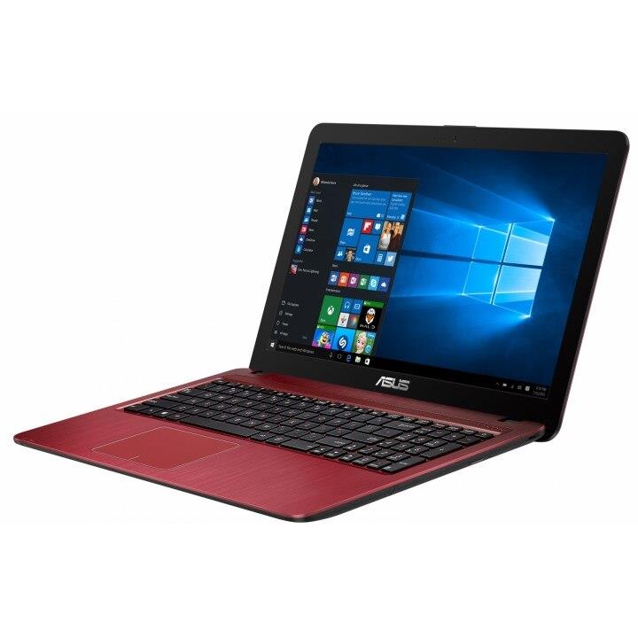 Asus VivoBook X540SA Windows 11 Laptop Pentium N3700 1TB Storage 15" HD Webcam DVD Wifi BT Colour Red - Very Good - Refurbished